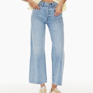 Aritzia Denim Forum Farrah High Rise Wide Leg Jeans